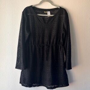 Islander Black Beach dress